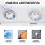 NEW 3 in 1 Bathroom Ceiling PTC Ceramic Heater Exhaust Fan Lights Warm Air Unit Carousel 8