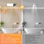 NEW 3 in 1 Bathroom Ceiling PTC Ceramic Heater Exhaust Fan Lights Warm Air Unit Carousel 10