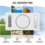 New Premium 3 in 1 Bathroom Ceiling Exhaust Fan PTC Ceramic Heater LED Warm Air Carousel 6