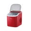 Vevare Portable Ice Maker Machine Ice Cube Tray 12kg Bar Countertop Red Carousel 5