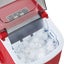 Vevare Portable Ice Maker Machine Ice Cube Tray 12kg Bar Countertop Red Carousel 6