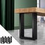Oikiture 4X Coffee Dining Table Legs Bench Box DIY Steel Metal Industrial 40CM Carousel 11
