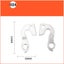 Bicycle Rear Derailleur Hanger - Type 24 Carousel 1
