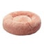 Pet Bed,Cat Dog Donut Nest Calming Kennel Cave Deep Sleeping Pink XXL Carousel 1