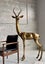 — Large Mid Century Brass Gazelle — Carousel 2