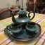 Blue Mountain Pottery Tea Set. Complete With Large Tray. Excellent Condition. Carousel 6