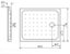 Shower Box 3sided 900c750x900mm with swing door Carousel 2