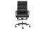 Matt Blatt Eames Replica High Back Soft Pad Leather Office Chair (Black/Black) Carousel 1