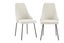 Set of 2 Shangri-La Lucca Boucle Dining Chairs (Boucle Beige) Carousel 1