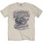 Creedence Clearwater Revival T Shirt Born On The Bayou Official Mens Sand Carousel 1