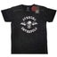 Avenged Sevenfold T Shirt Band Logo new Official Mens Black Snow Wash Carousel 1