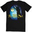 Iron Maiden T Shirt Fear of the Dark Oval Eddie Moon new Official Mens Black Carousel 1