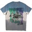 Ramones T Shirt Hey Ho Retro Band Logo new Official Unisex Dip Dye Blue Carousel 1