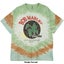 Bob Marley T Shirt Exodus 45th Anniversary new Official Unisex Tie Dye Green Carousel 2