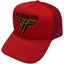 Van Halen Baseball Cap Text Band Logo new Official Red Trucker Carousel 1