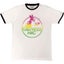 Fleetwood Mac Ringer T Shirt Penguin Band Logo new Official Unisex White Carousel 1