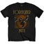 Foreigner T Shirt Est 1977 Band Logo new Official Mens Black Carousel 1