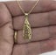 14K Gold NZ Koru Necklace "Aroha" Carousel 2