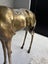 — Large Mid Century Brass Gazelle — Carousel 7