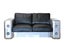 TNC 2-Seater sofa, Top Grain Leather and Aluminum Carousel 2