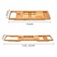 Bamboo Bathtub Caddy Tray - Extending Adjustable | 75-105cm Carousel 7