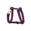 Red Dingo Pawprint Dog Harness - Purple | Large Carousel 1