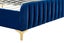 Shangri-La Victoria Bed Frame (Navy Velvet, Queen) Carousel 6