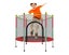 Kids Trampoline with Safety Net Carousel 1