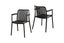 Set of 2 Shangri-La San Lucas Dining Armchairs (Black) Carousel 1
