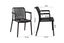 Set of 2 Shangri-La San Lucas Dining Armchairs (Black) Carousel 11