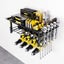 Carla Home 2 Tier Power Tool Rack Organizer Wall Mount With Drill Holder & Wrenc Carousel 3