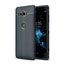 Sony Xperia XZ2 Compact Leather Texture Case [Navy] Carousel 1