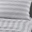 Kenneth Cole Lexington Stripe Sheet Set Black & White King 4pce Carousel 3