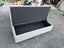 Grey Storage Ottoman Bench Blanket Box $1 Reserve Carousel 2