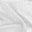 Royal Comfort 1200 Thread Count Damask Stripe Cotton Blend Sheet Sets King White Carousel 4