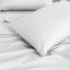 Royal Comfort 1200 Thread Count Damask Stripe Cotton Blend Sheet Sets King White Carousel 5