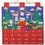 Advent Calendar Designed In The Shape Of Christmas Tree With Fabric Carousel 1