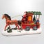 Christmas Decoration Resin Craft House With Light And Music Reindeer Sleigh Orna Carousel 4