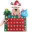Christmas Countdown Calendar With Felt Reindeer And Pocket Advent For Carousel 1