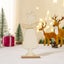 Christmas Decoration Desktop Diy Wooden Ornament Cartoon Angel Figurine Gift Carousel 5