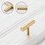 2pcs Drawer Knobs Gold Brass Cupboard Knobs Kitchen Cabinet Knobs Door Handles Carousel 3