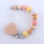 1pc Pacifier Chain Silicone Soother Pacifier Chain Teether Chain Clip Carousel 2