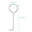 10pcs Shower Drain Hooks Floor Drain Grate Hook Tub Drain Removal Tool Sink Str Carousel 2