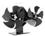 Heat Powered Fireplace Stove Fan Carousel 1