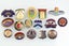 COLLECTION OF 16 NZ VINTAGE BOWLING BADGES Carousel 1