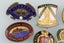 COLLECTION OF 16 NZ VINTAGE BOWLING BADGES Carousel 2