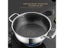 410 Stainless Steel Honeycomb Non-stick Soup Pot With Lid Carousel 3