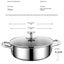 410 Stainless Steel Honeycomb Non-stick Soup Pot With Lid Carousel 8