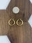 *SWEET CUPID* 18ct Gold Round Hoop Earrings *SWEET AS* Carousel 3