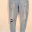IQ Ladies Distressed Skinny Jeans - Light Wash - 28 Carousel 5